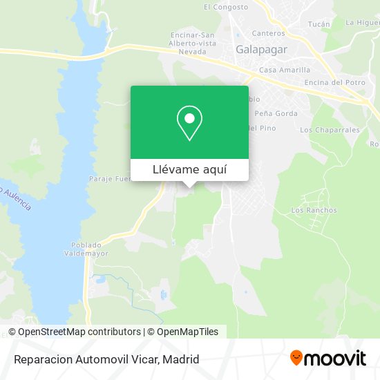 Mapa Reparacion Automovil Vicar