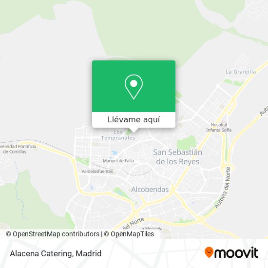 Mapa Alacena Catering