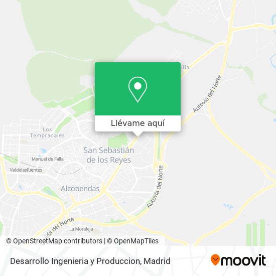 Mapa Desarrollo Ingenieria y Produccion