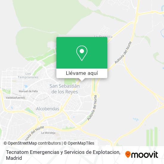 Mapa Tecnatom Emergencias y Servicios de Explotacion