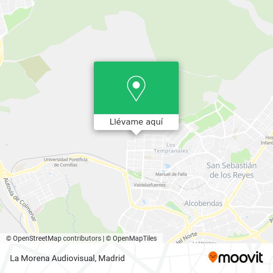 Mapa La Morena Audiovisual