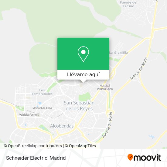 Mapa Schneider Electric