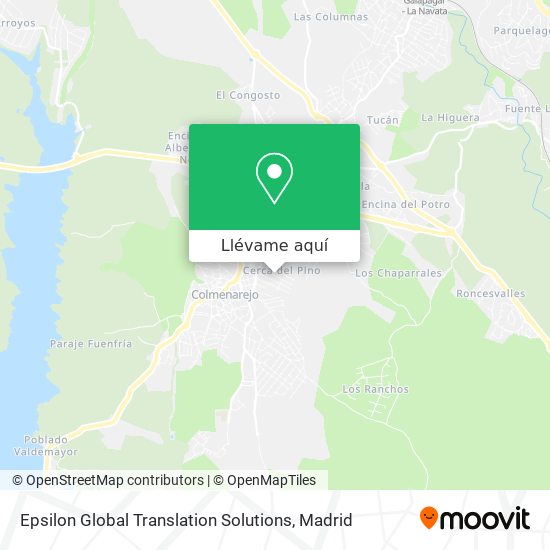 Mapa Epsilon Global Translation Solutions