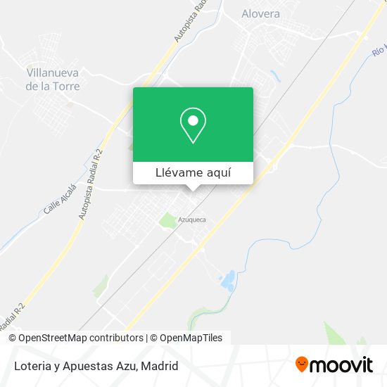 Mapa Loteria y Apuestas Azu