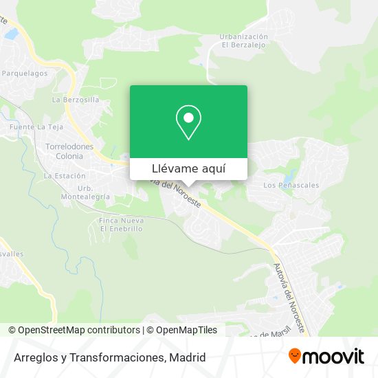 Mapa Arreglos y Transformaciones