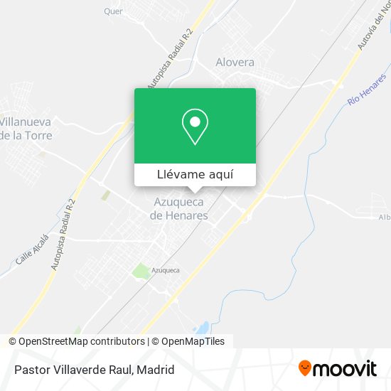 Mapa Pastor Villaverde Raul