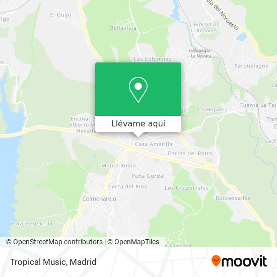 Mapa Tropical Music
