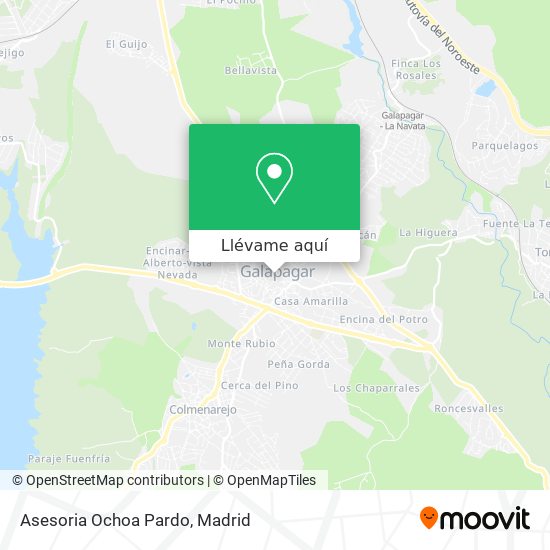 Mapa Asesoria Ochoa Pardo