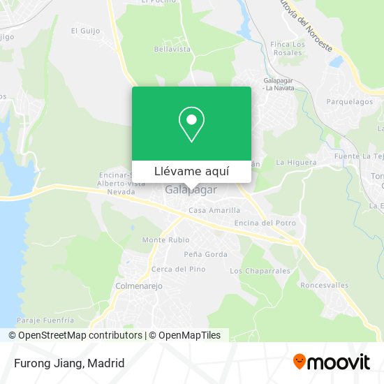 Mapa Furong Jiang