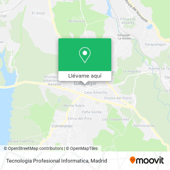 Mapa Tecnologia Profesional Informatica