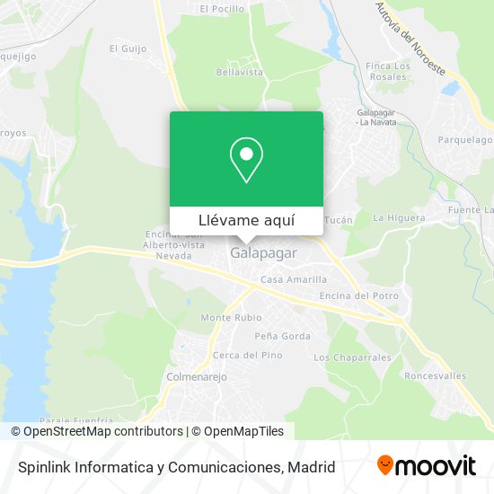 Mapa Spinlink Informatica y Comunicaciones