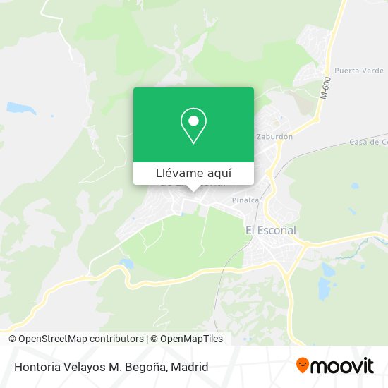 Mapa Hontoria Velayos M. Begoña