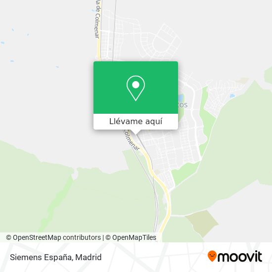Mapa Siemens España
