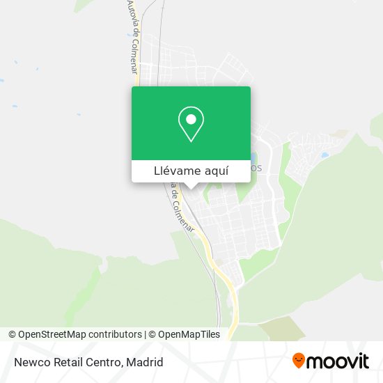 Mapa Newco Retail Centro