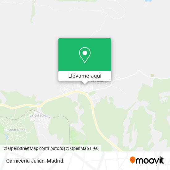 Mapa Carnicería Julián