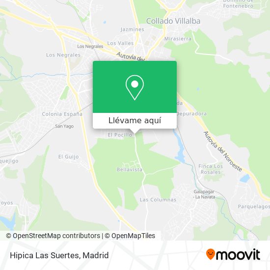 Mapa Hipica Las Suertes