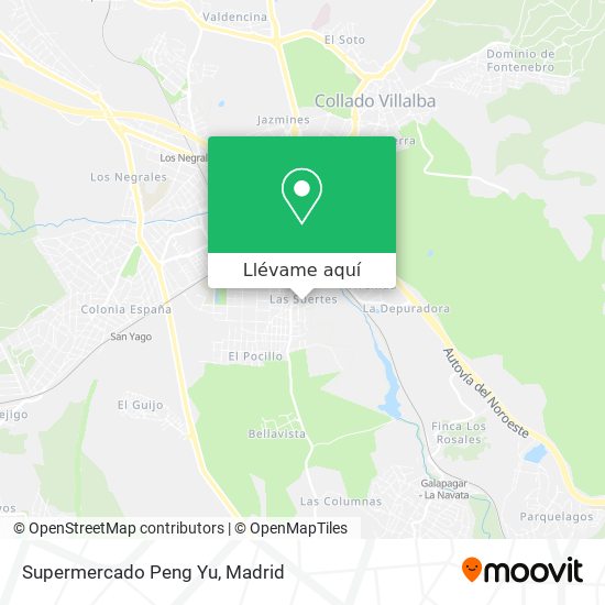 Mapa Supermercado Peng Yu