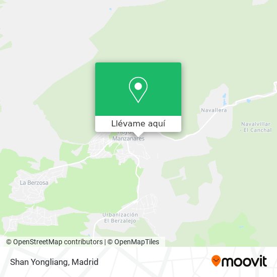 Mapa Shan Yongliang