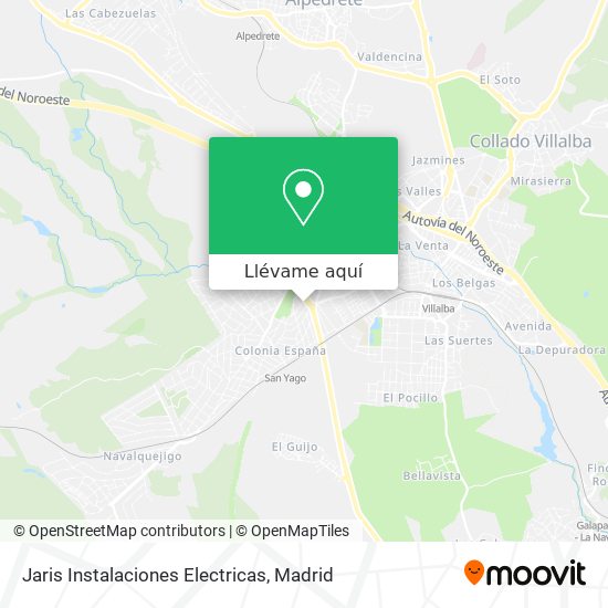 Mapa Jaris Instalaciones Electricas