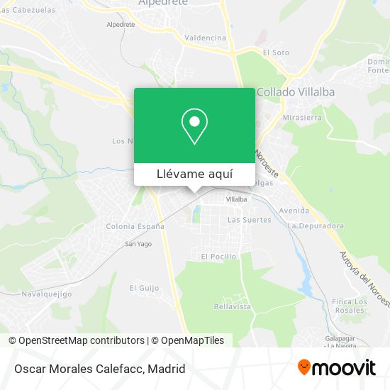 Mapa Oscar Morales Calefacc