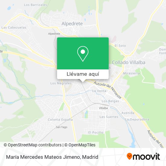 Mapa María Mercedes Mateos Jimeno