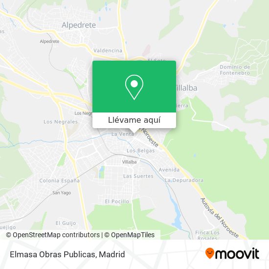Mapa Elmasa Obras Publicas