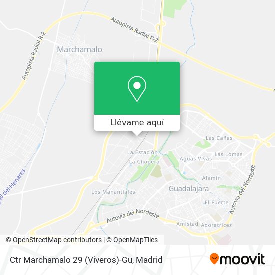 Mapa Ctr Marchamalo 29 (Viveros)-Gu