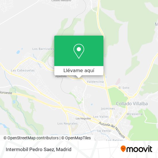 Mapa Intermobil Pedro Saez