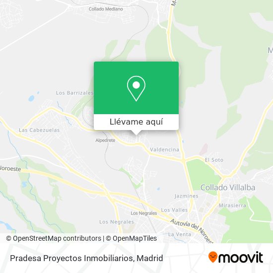 Mapa Pradesa Proyectos Inmobiliarios