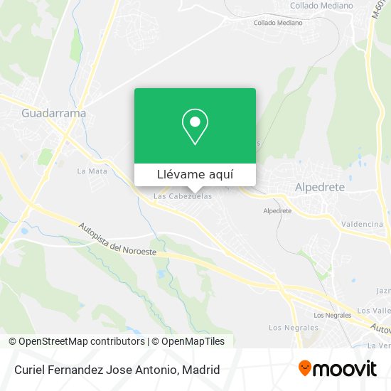 Mapa Curiel Fernandez Jose Antonio