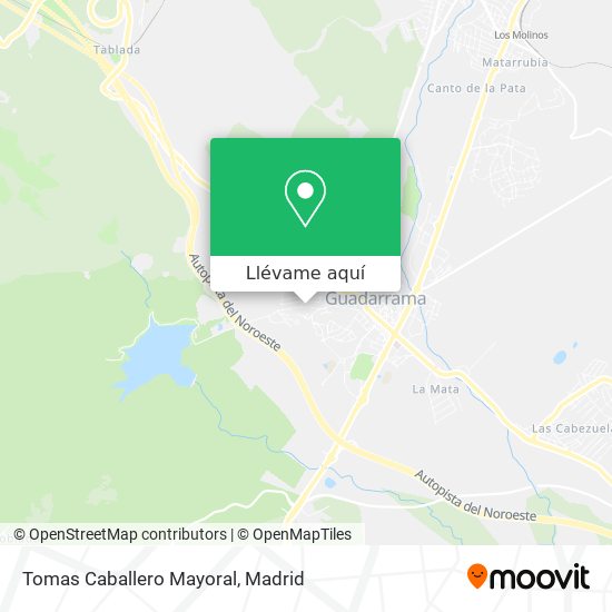 Mapa Tomas Caballero Mayoral