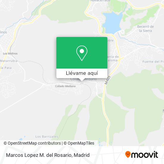 Mapa Marcos Lopez M. del Rosario