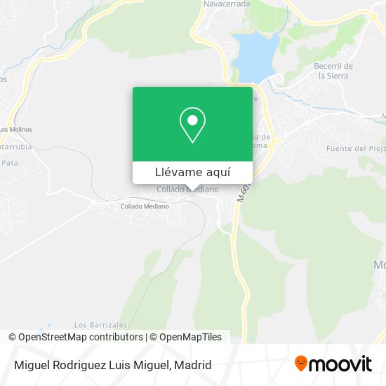 Mapa Miguel Rodriguez Luis Miguel