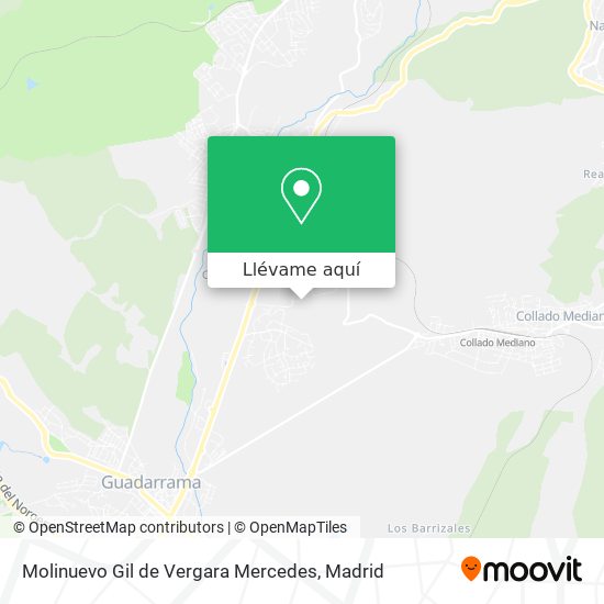 Mapa Molinuevo Gil de Vergara Mercedes