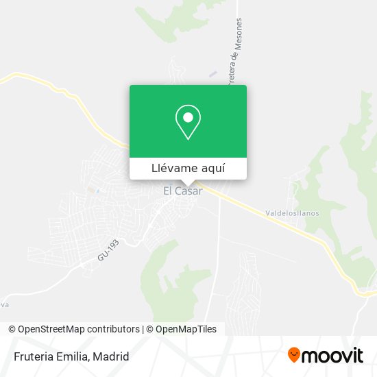 Mapa Fruteria Emilia