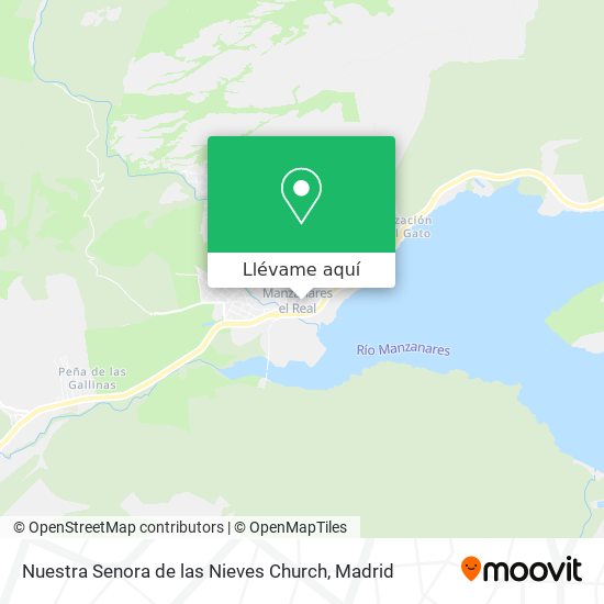 Mapa Nuestra Senora de las Nieves Church