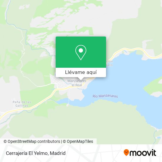 Mapa Cerrajería El Yelmo