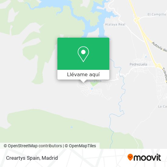 Mapa Creartys Spain