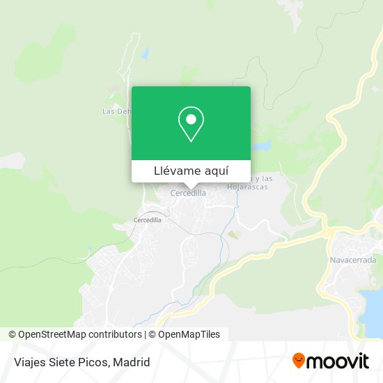 Mapa Viajes Siete Picos