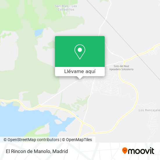 Mapa El Rincon de Manolo