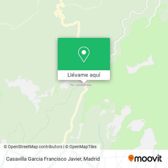 Mapa Casavilla Garcia Francisco Javier