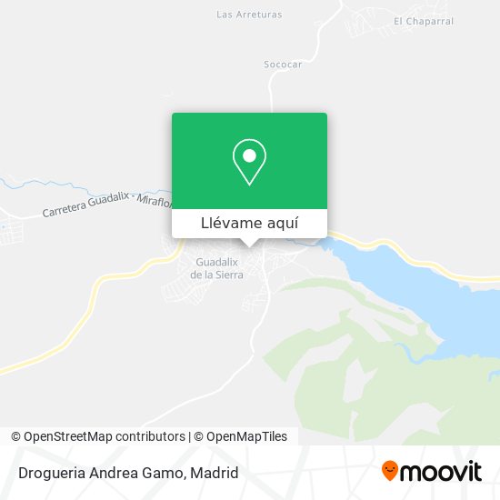 Mapa Drogueria Andrea Gamo