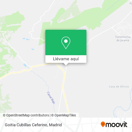 Mapa Goitia Cubillas Ceferino