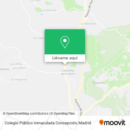 Mapa Colegio Público Inmaculada Concepción