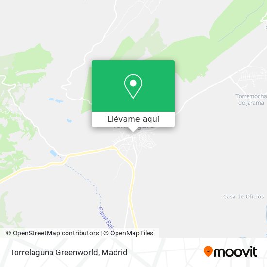 Mapa Torrelaguna Greenworld