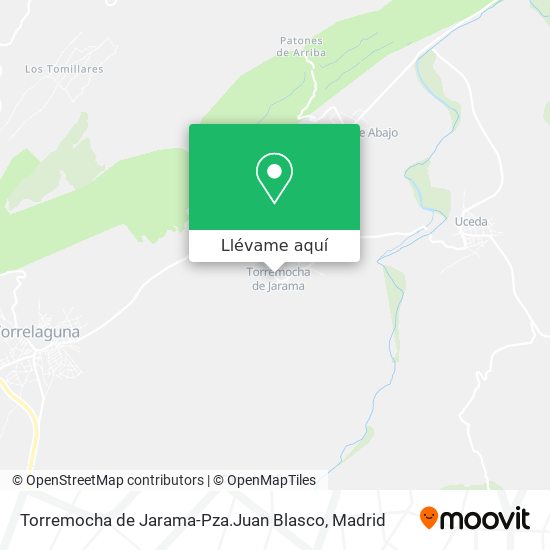 Mapa Torremocha de Jarama-Pza.Juan Blasco