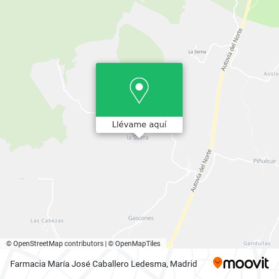 Mapa Farmacia María José Caballero Ledesma