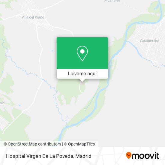 Mapa Hospital Virgen De La Poveda