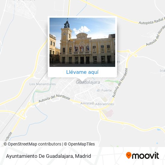 Mapa Ayuntamiento De Guadalajara