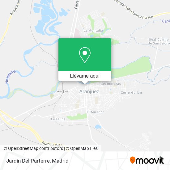 Mapa Jardín Del Parterre